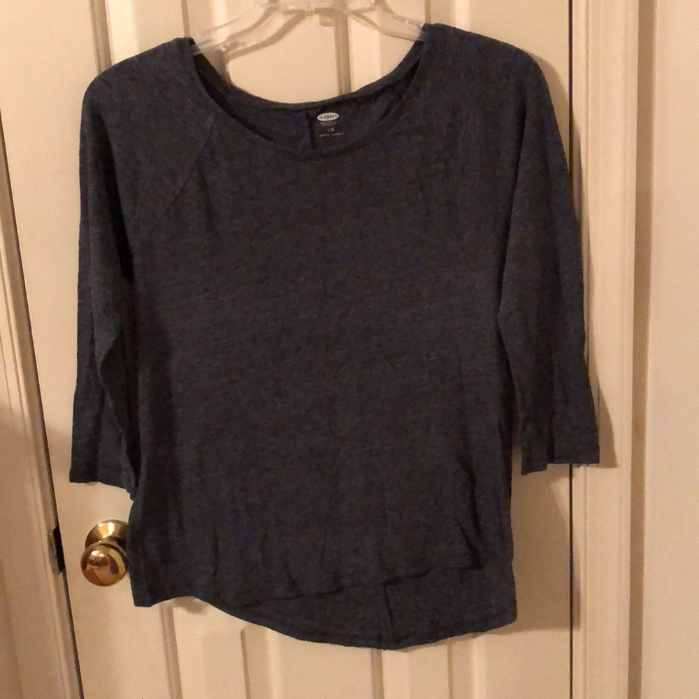 Gray Quarter sleeve shirt